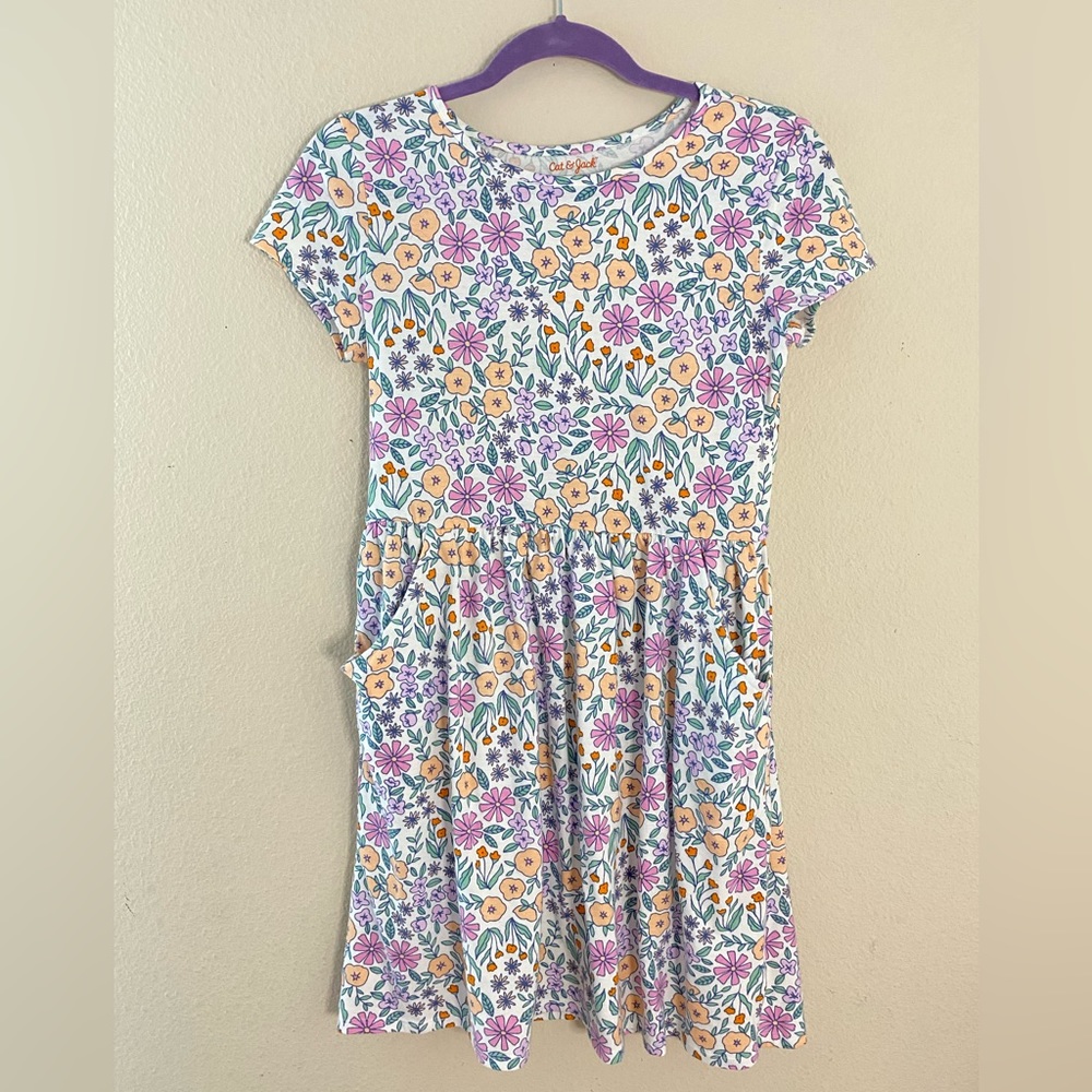 🌸3/$30🌸 Cat & Jack Girls’ Floral Casual Dress